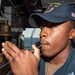 USS Normandy Sailor Pipes Over Shipboard Announcement System