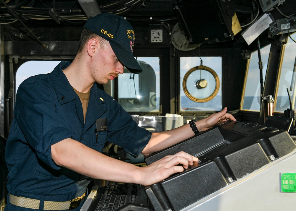 USS Normandy Conducts Underway Replenishment With USNS Supply