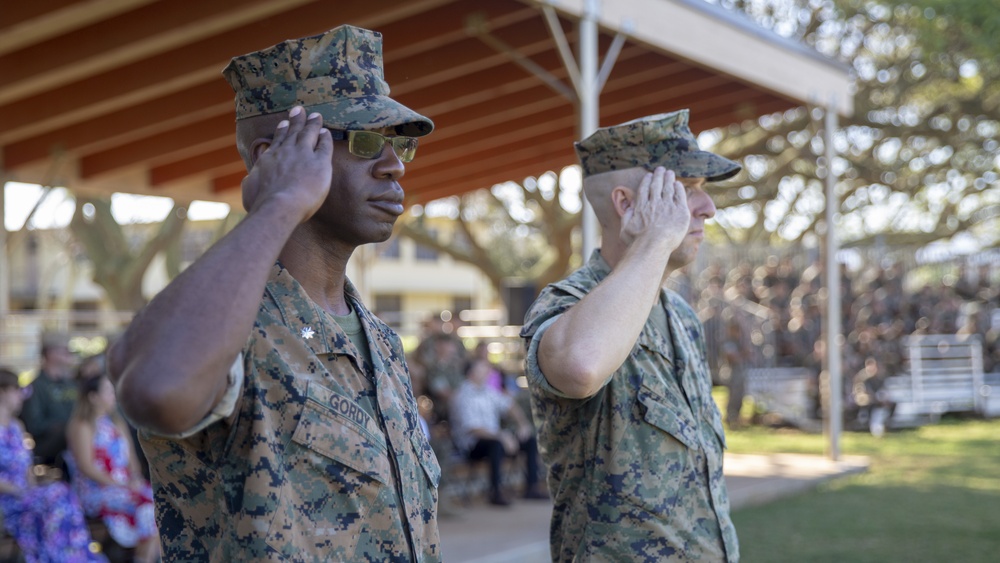 3rd Battalion 3rd Marine Regiment Change of Command Ceremony