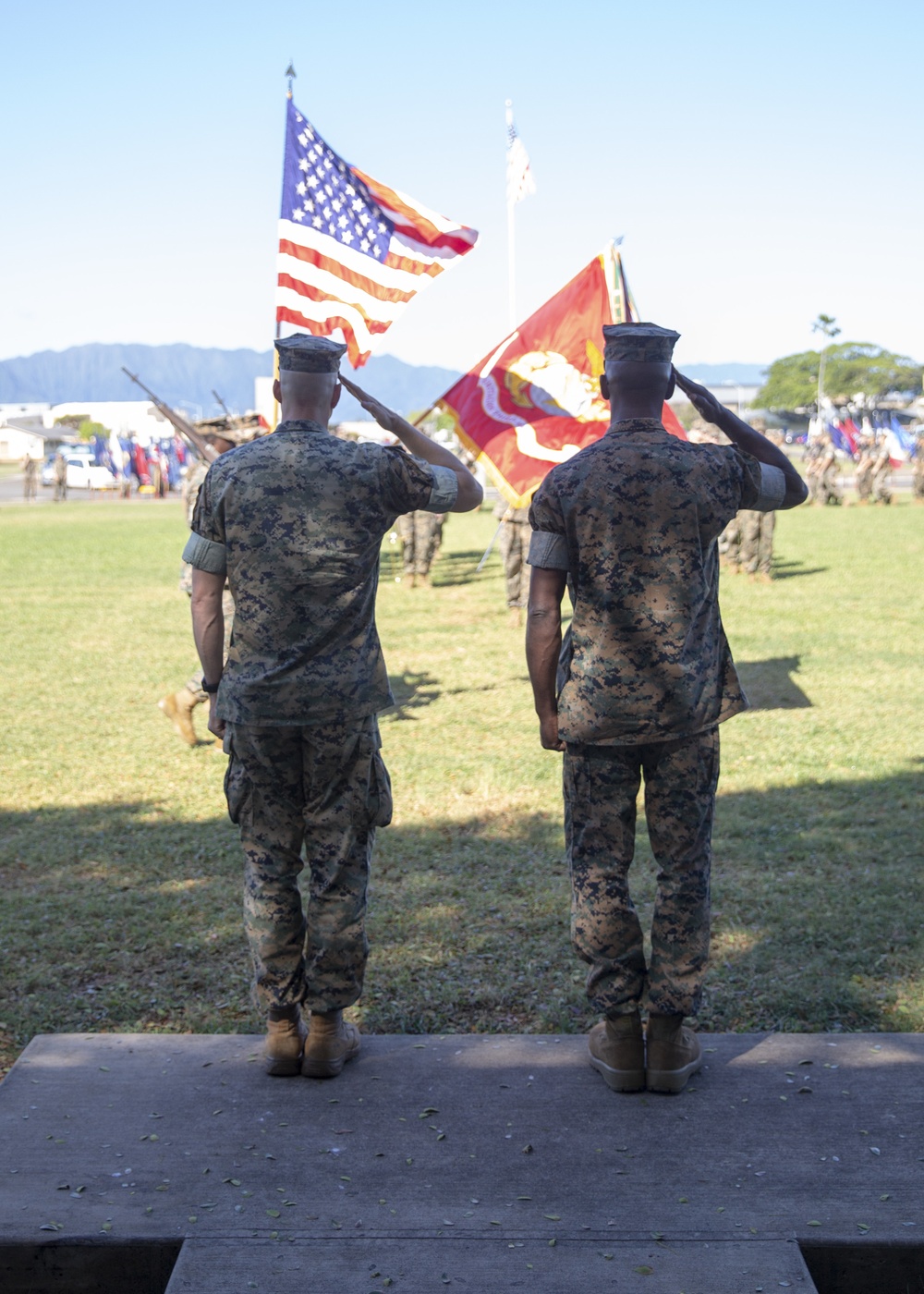 3rd Battalion 3rd Marine Regiment Change of Command Ceremony