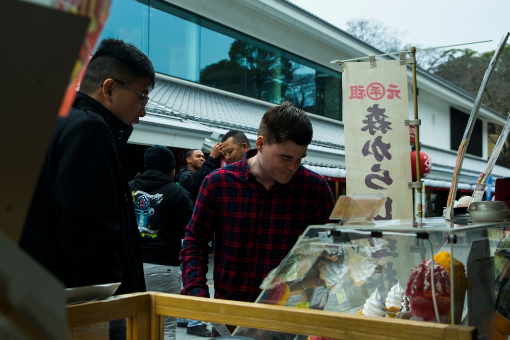 U.S. Marines, Japan Ground Self-Defense Force experience Japanese culture in Kumamoto during Exercise Forest Light Western Army