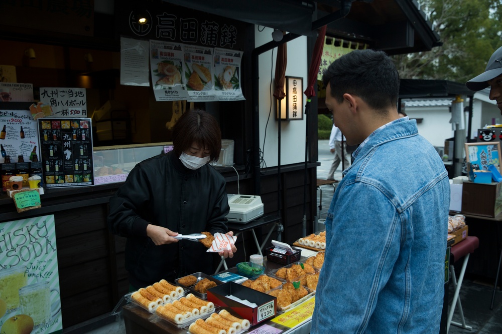 U.S. Marines, Japan Ground Self-Defense Force experience Japanese culture in Kumamoto during Exercise Forest Light Western Army
