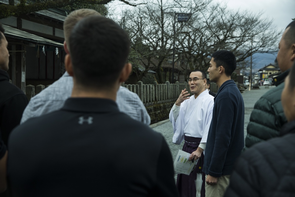 U.S. Marines, Japan Ground Self-Defense Force experience Japanese culture in Kumamoto during Exercise Forest Light Western Army