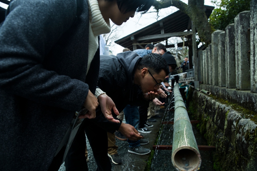 U.S. Marines, Japan Ground Self-Defense Force experience Japanese culture in Kumamoto during Exercise Forest Light Western Army