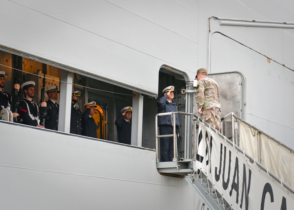 Spanish Navy Hosts U.S. European Command Component Commander's Conference