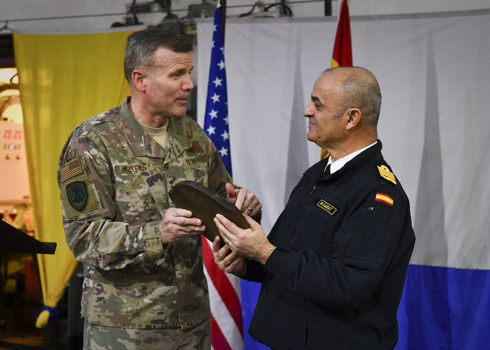 Spanish Navy Hosts U.S. European Command Component Commander's Conference