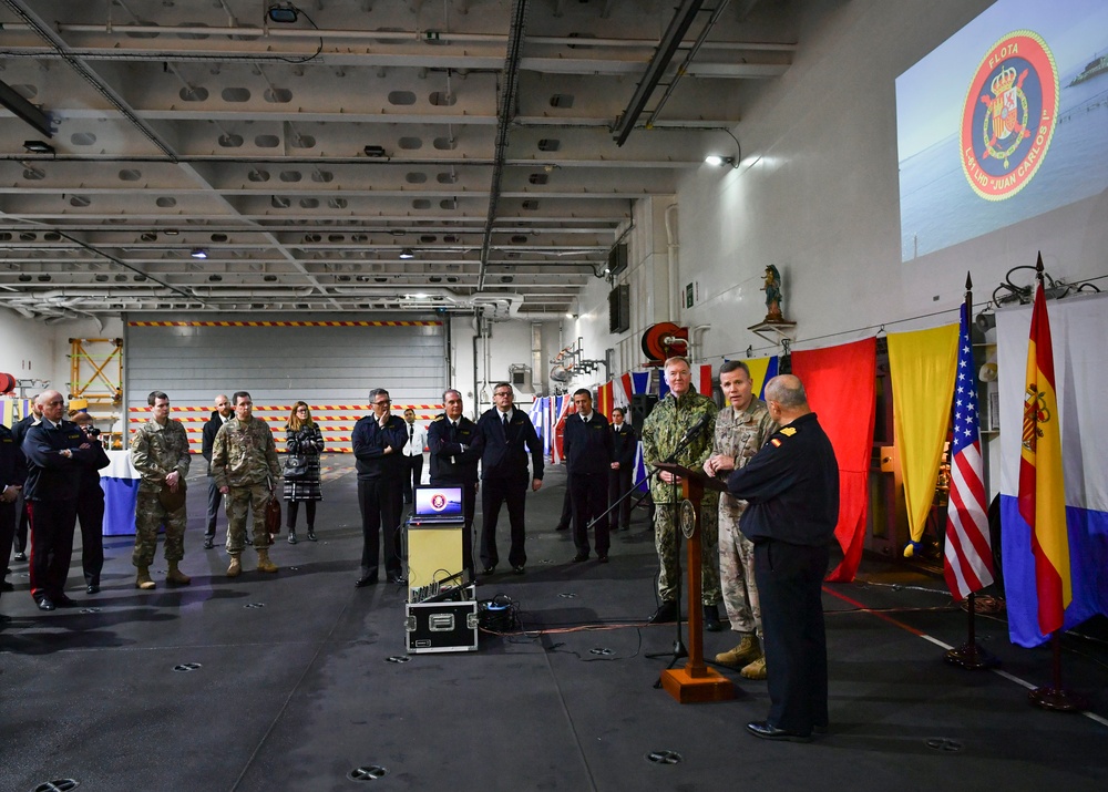 Spanish Navy Hosts U.S. European Command Component Commander's Conference