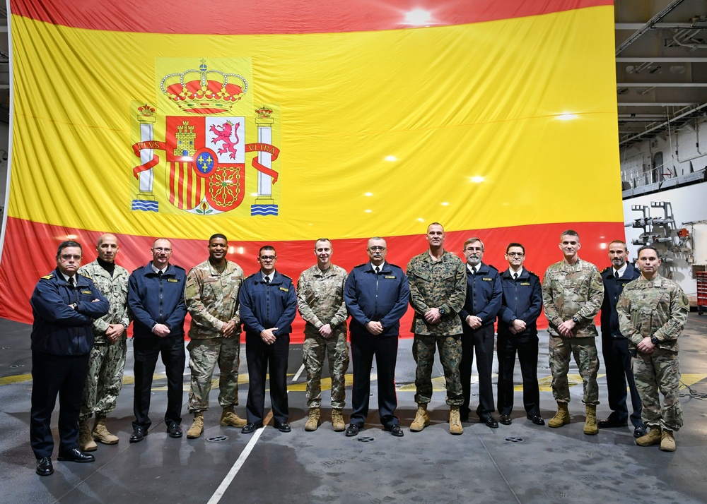 Spanish Navy Hosts U.S. European Command Component Commander's Conference