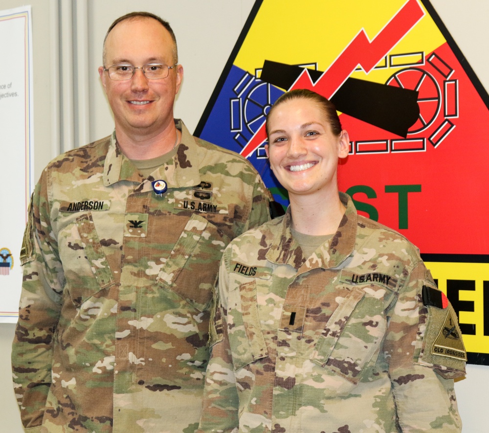 Soldier Earns Deployment Patch