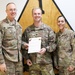Soldier Earns Deployment Patch