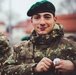 Romanian Soldiers celebrate unity day during eFP Battle Group Poland