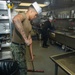 George Washington Sailor works in the Galley