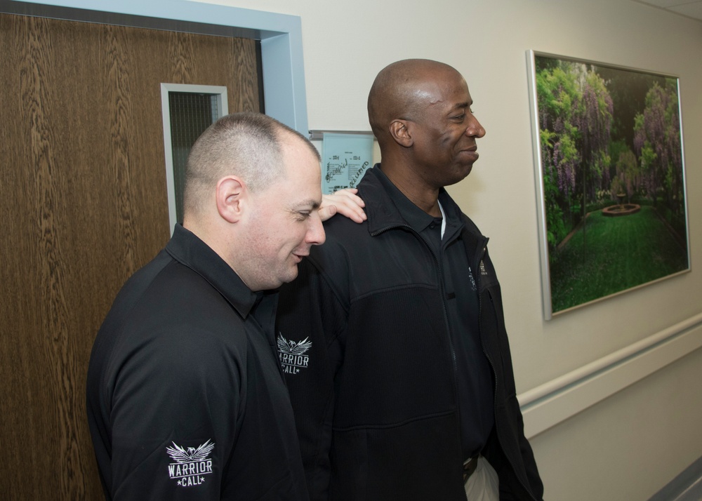 Wounded Warriors Visit LRMC