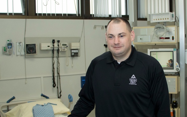 Wounded Warriors Visit LRMC