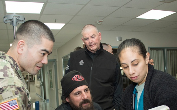 Wounded Warriors Visit LRMC