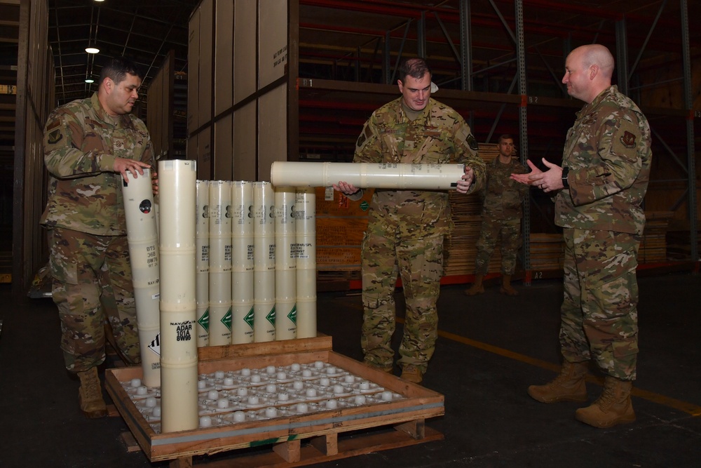 86 AW leadership tours Lajes operations