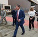 Georgia Govenor arrives at Robins Air Force Base