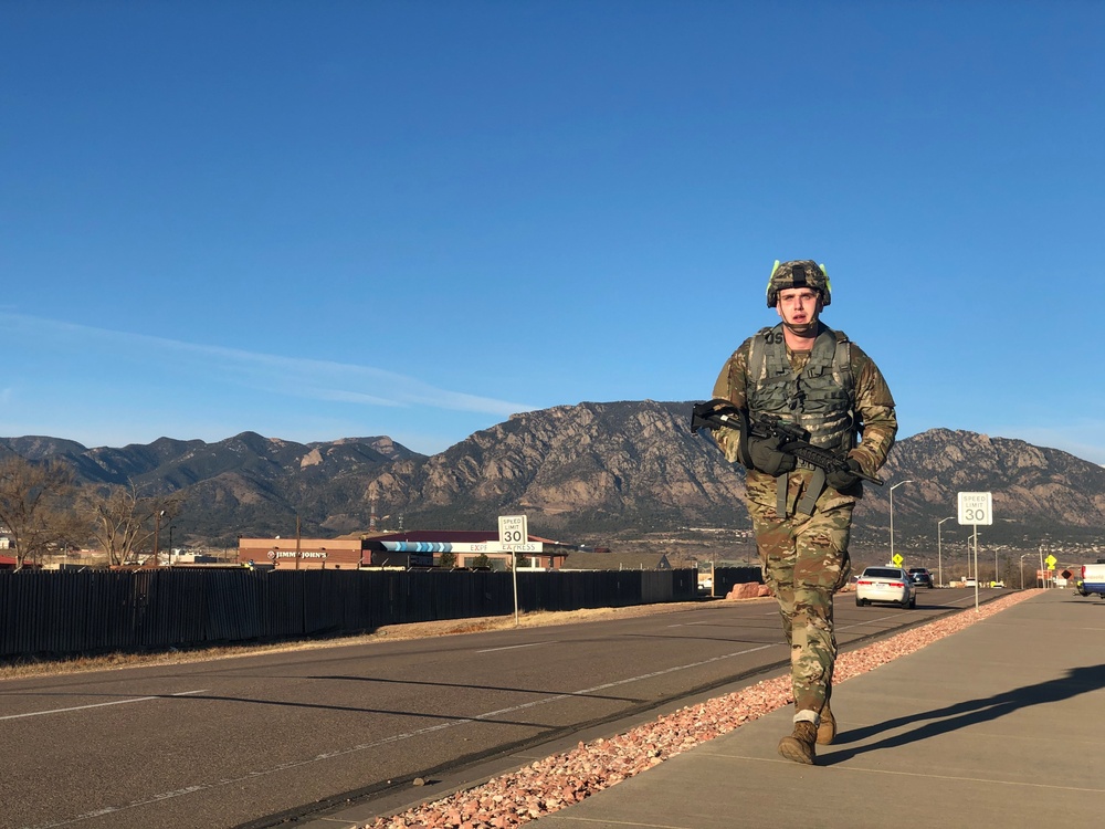 14 PAD Soldiers complete 12 mile march