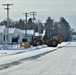 Snow-removal operations at Fort McCoy