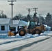 Snow-removal operations at Fort McCoy