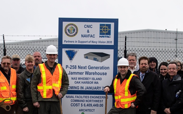 NAS Whidbey Island Begins Construction of NGJ Warehouse