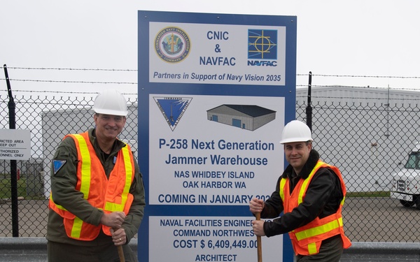 NAS Whidbey Island Begins Construction of NGJ Warehouse
