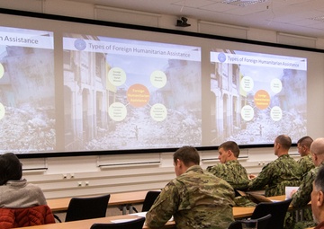 Humanitarian aid training: preparing for when disaster strikes