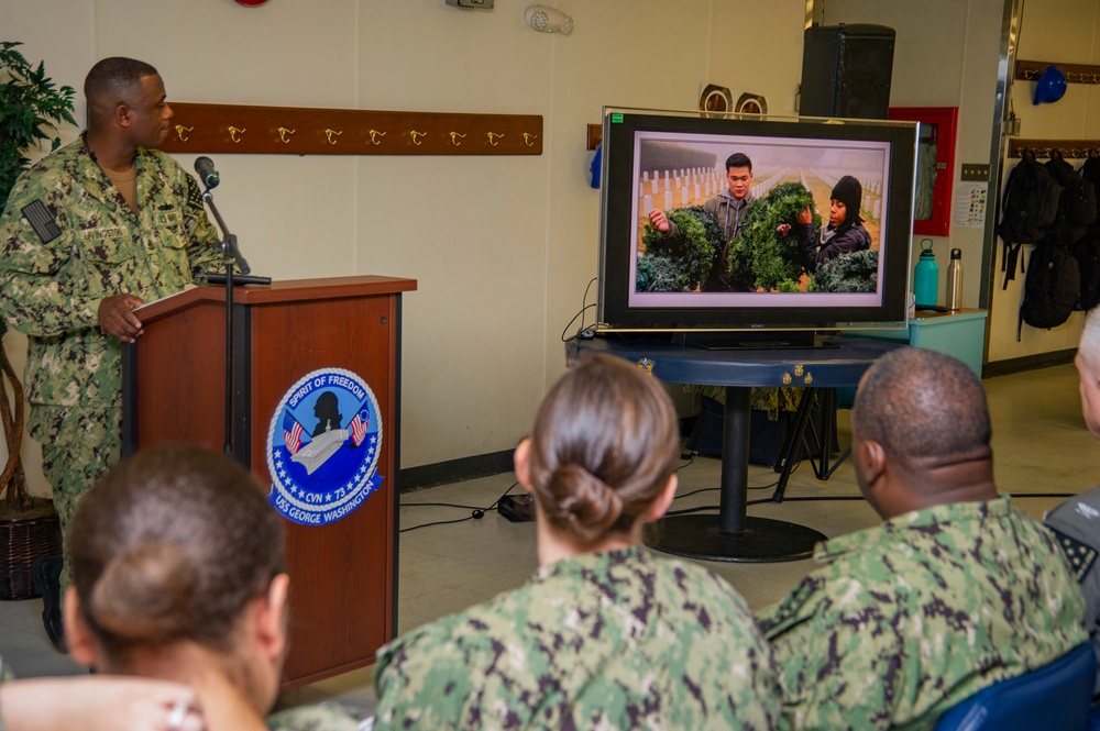 USS George Washington (CVN 73) Hosts Martin Luther King Jr. Heritage Event