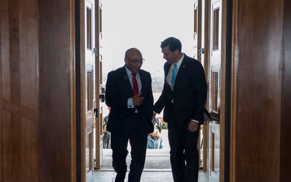 Mark T. Esper New Zealand Bilateral