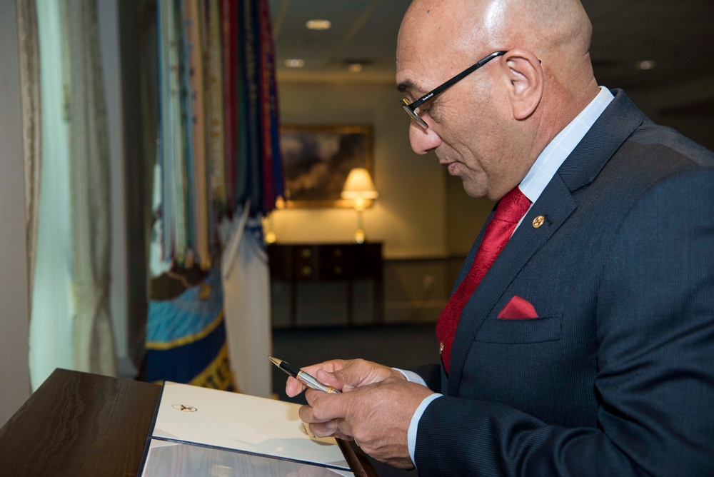 Mark T. Esper New Zealand Bilateral