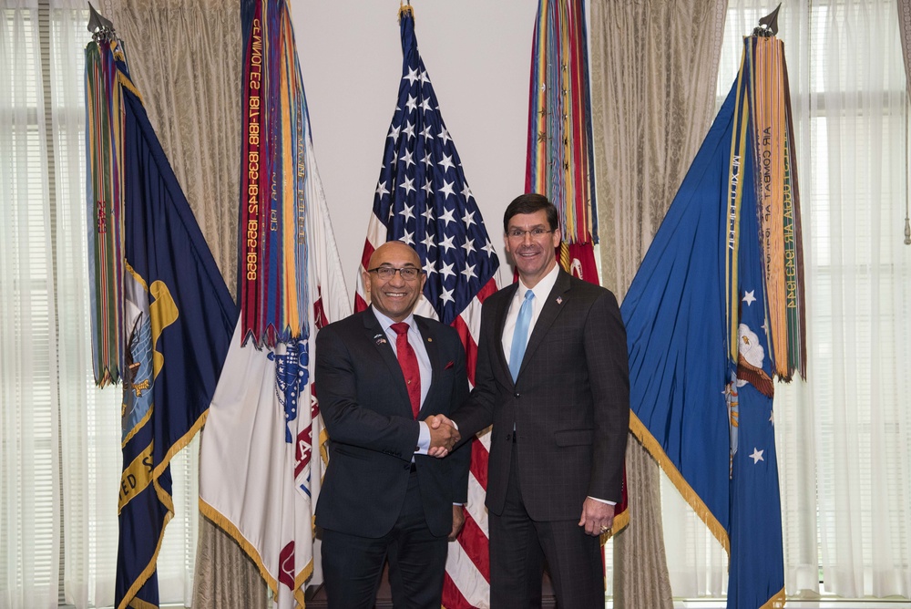 Mark T. Esper New Zealand Bilateral