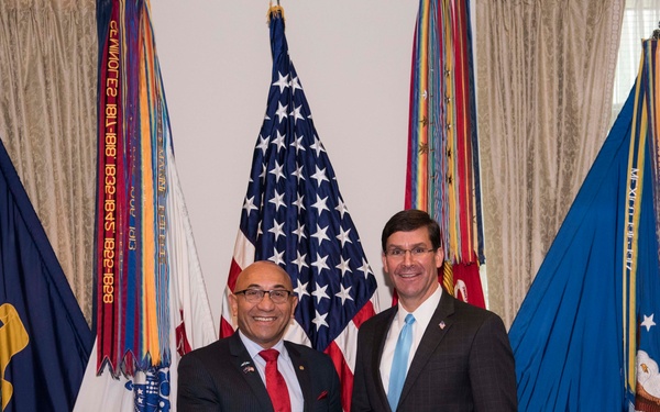 Mark T. Esper New Zealand Bilateral