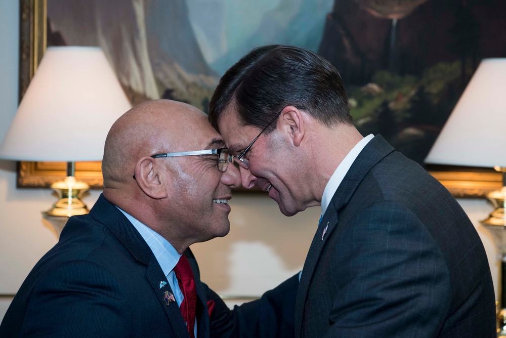 Mark T. Esper New Zealand Bilateral