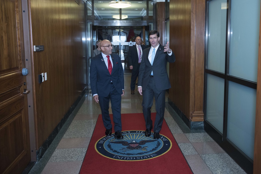 Mark T. Esper New Zealand Bilateral