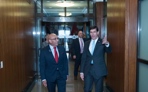 Mark T. Esper New Zealand Bilateral