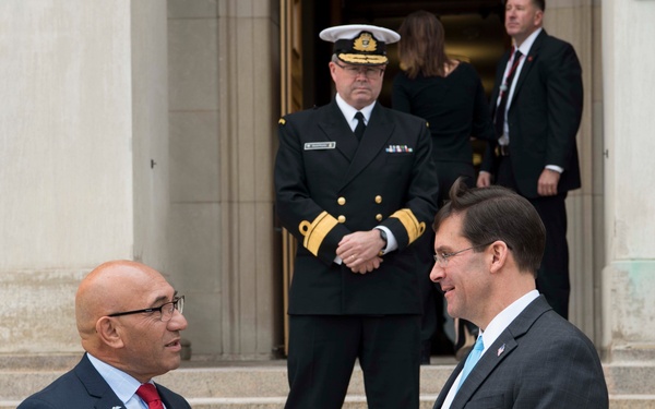 Mark T. Esper New Zealand Bilateral