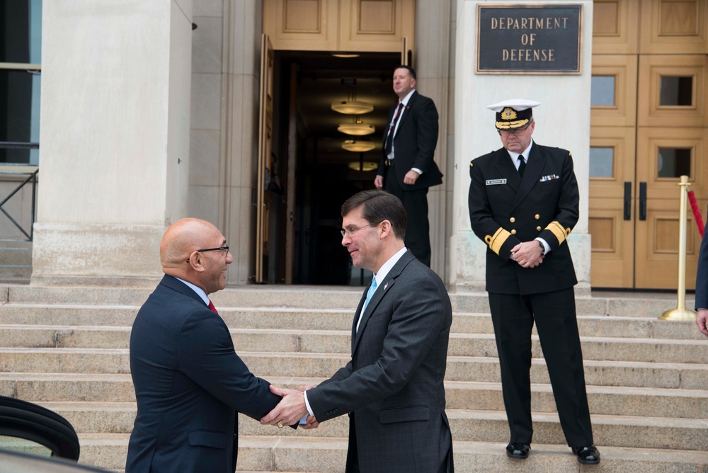 Mark T. Esper New Zealand Bilateral