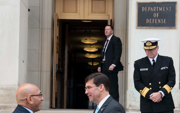 Mark T. Esper New Zealand Bilateral