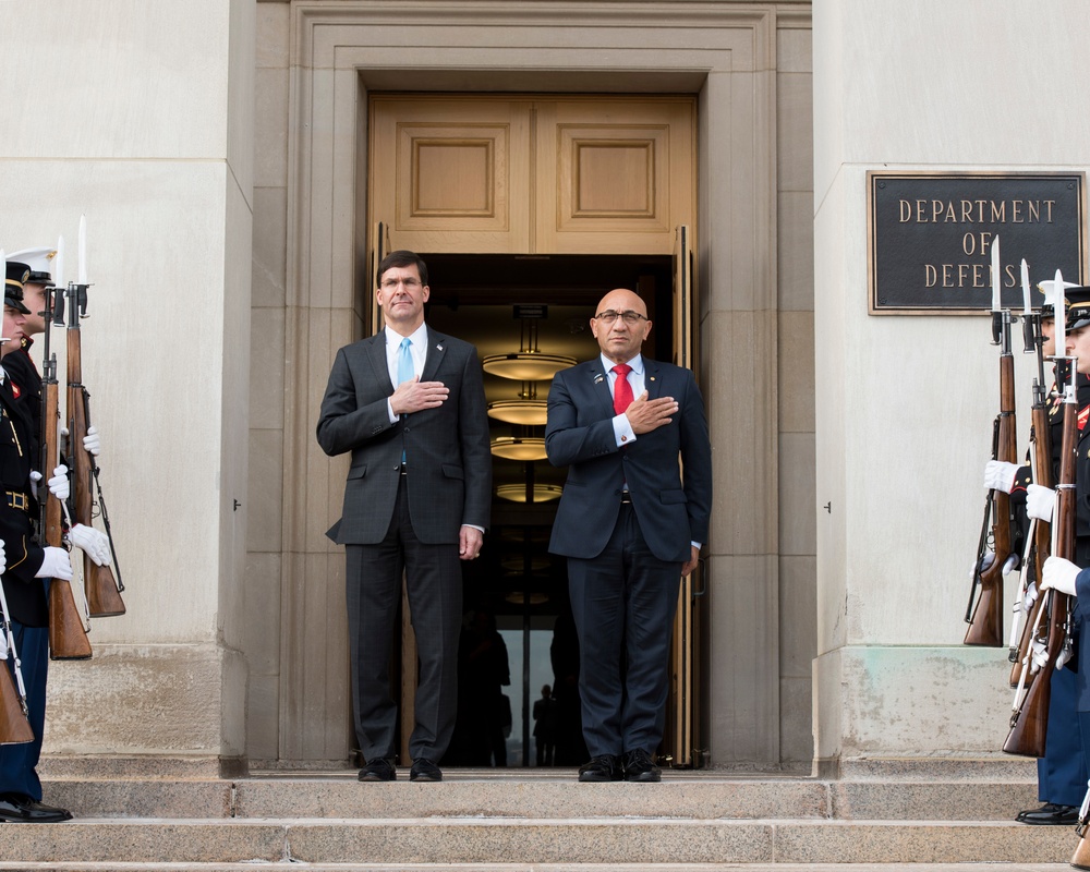 Mark T. Esper New Zealand Bilateral