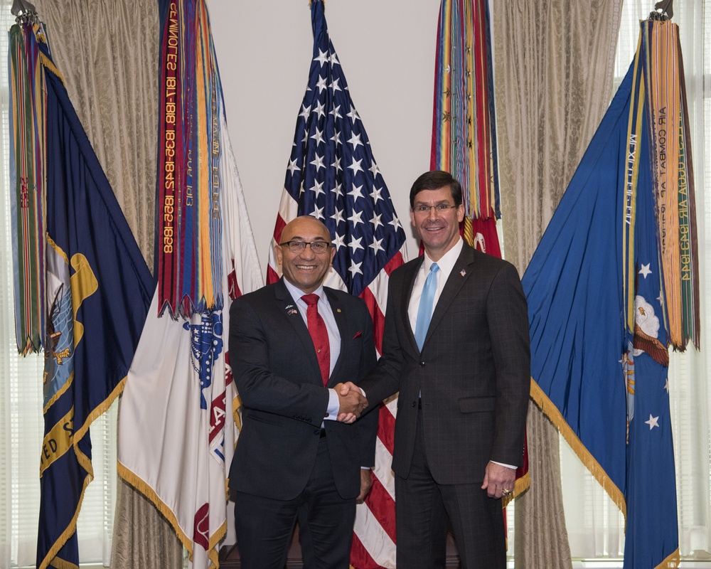 Mark T. Esper New Zealand Bilateral