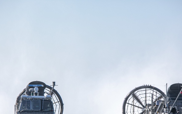 LCAC prepares to enter well deck