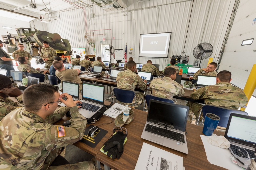 Soldiers participate in JLTV Training at Ft. McCoy