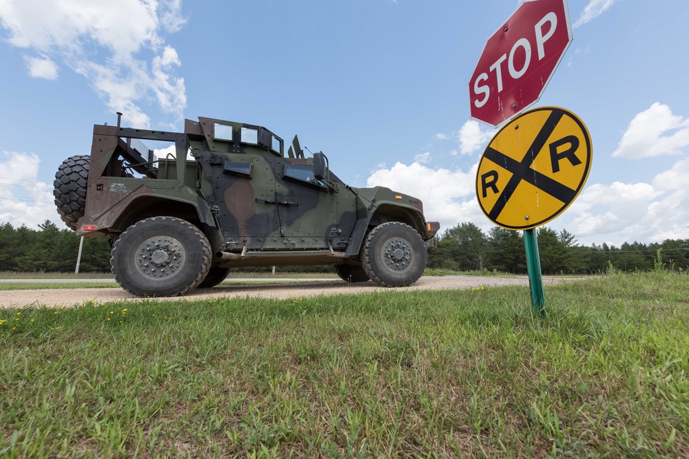 Soldiers participate in JLTV Training at Ft. McCoy