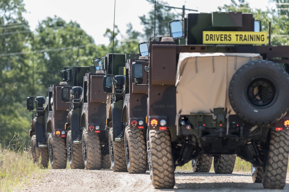 Soldiers participate in JLTV Training at Ft. McCoy
