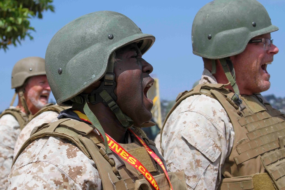 San Diego educators experience Marine Corps boot camp