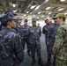 Jordanian military members take a tour of the New York