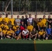 Sailors Play soccer with Jordanian military