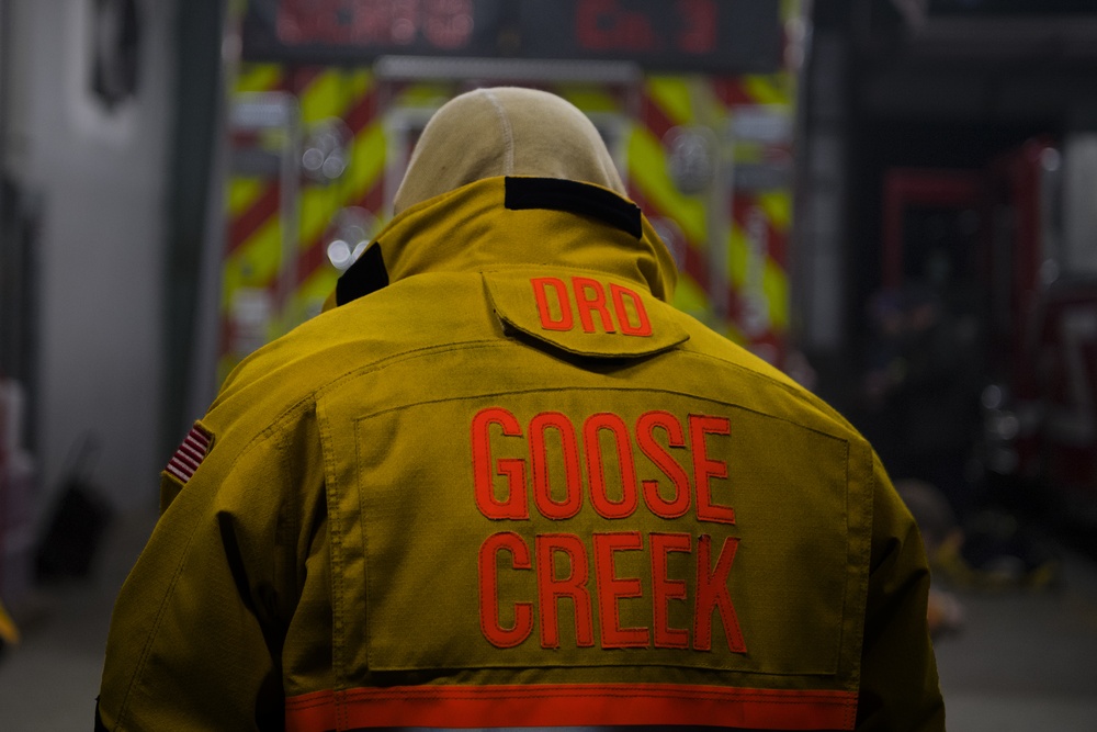 Airman by day, volunteer firefighter by night