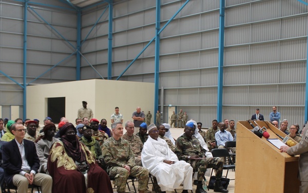 U.S. Dedicates C-130 Hangar to Nigerien Air Force
