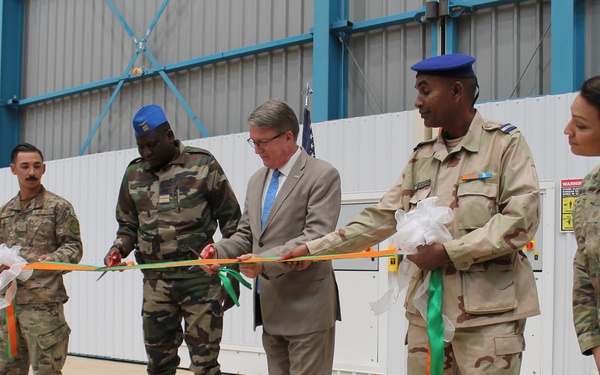 U.S. Dedicates C-130 Hangar to Nigerien Air Force